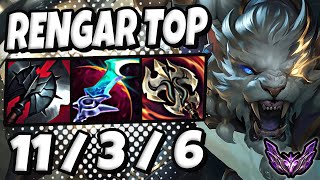 Rengar vs Aatrox  TOP  Lol Korea Master Patch 1415 ✅ [upl. by Rasaec]