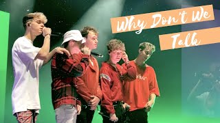 Why Dont We  Talk  8 Letters Tour in Jakarta 2019 LIVE IN INDONESIA [upl. by Ogires]