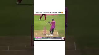 Ab de Villiers Fastest Century 🥶🔥short cricket viratkohli trending [upl. by Macrae201]