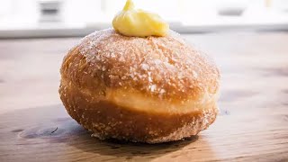 Ricetta bomboloni alla crema Krapfen la Bomba di Niko Romito [upl. by Idnek]