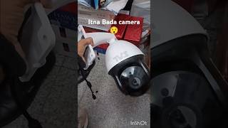 Itna Bada security camera 😳🤯 shorts viral [upl. by Neelrad]