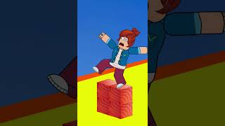 CARGO SKATES RUN CHALLENGE Red Bacon vs Blondie Girl  Who Will Wins Bacon Heart Funny Roblox Game [upl. by Wolk630]