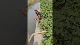 Water Tanker refilling fron canal [upl. by Abla]