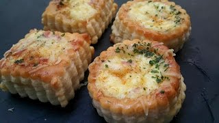 vol au vent au fromage et dinde fumé وصفات رمضان فول أفون باللحم المدخن و الجبن [upl. by Hploda]