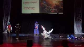 Animatsuri 2013 21122013 1 ДЕНЬ  CosBandLoL  League of Legends [upl. by Yziar73]