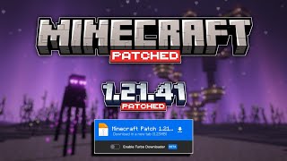 Minecraft 12141 patch Apk Download  Mcpe New Patch Download  mcpe 12141 Patch Apk ✨✨ [upl. by Ahsiema]