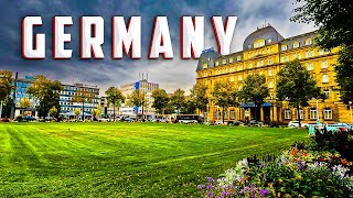 Discover Mannheim Germany in 4K 60FPS  Walking Tour in October [upl. by Ecnarf850]