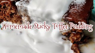 Homemade Sticky Toffee Pudding [upl. by Jaquenetta281]