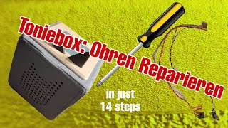 Toniebox Ohren Reparieren 🛠 Lautstärke und Tasten reagieren nicht austausch Anleitung 14 Steps [upl. by Perpetua]