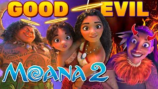 Moana 2 Characters Good to Evil [upl. by Verdi]