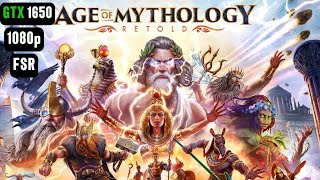 Age of Mythology Retold GTX 1650 FPS TEST  GTX 1650 amp i5 12400F Benchmark 1080p [upl. by Salchunas]