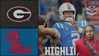 IHateSports React To Georgia Bulldogs vs Ole Miss Rebels  Full Game Highlights  ESPN College [upl. by Thursby782]