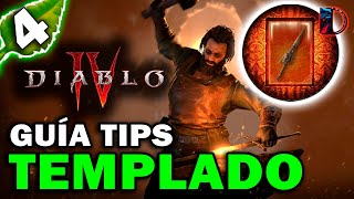 TEMPLADO Herrero Guía Consejos Tips Diablo 4 Temporada 4 [upl. by Alleiram159]