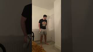 Cat Wails Until Owners Let Him Into Bedroom [upl. by Ardnuasac]