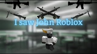 I saw John Roblox Roblox  Criminality [upl. by Aldos918]