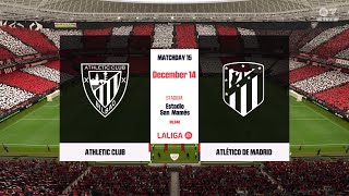 EA SPORTS FC 24 Gameplay  Athletic Club vs Atletico Madrid [upl. by Kevan906]