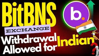 BitBNS Exchange Withdrawal  BitBNS Crypto Exchange  Best Crypto Exchange [upl. by Yenots805]