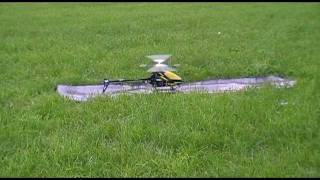 CopterX 500  new Blades  Testflight [upl. by Henghold]