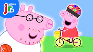 Peppa Pigs ULTIMATE Sports Compilation 🏀 Netflix Jr [upl. by Duffy]