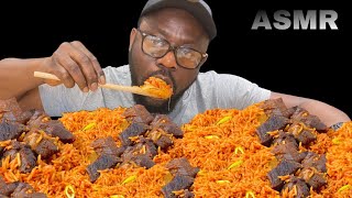 JOLLOF RICE VEGETABLE SAUCESTEW EGG and more… ASMR [upl. by Eitsyrc]