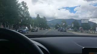 Driving Through Eagle Nest NM and Heading to Cimarron Canyon New Mexico [upl. by Arahk]