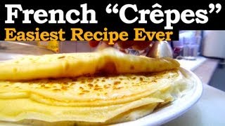 How to make French Crepes with the mighty quotRule of Threequot [upl. by Ley]