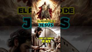 🙏El regreso DE JESÚS ✝️ Será A los tiempos de Noé 🌧🕊🌊 jesus dios [upl. by Lydnek]