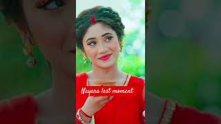 Naira last moment sad song love yeh rishta kya kehlata hai [upl. by Etnahsal]