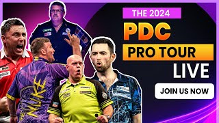 2024 PDC Pro Tour Live  Players Championship 05 [upl. by Cutler]