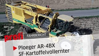 KartoffelKoloss auf Raupen Ploeger AR4BX SFKartoffelvollernter  profi Fahrbericht [upl. by Baillieu939]