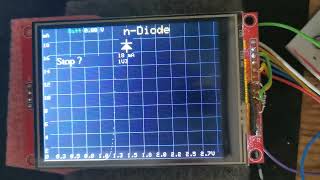 Kennlinienschreiber Esp32 Touch DiodenKennlinien Led Gelb und IR Diode [upl. by Sherwin]