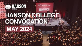 Cambrian at Hanson College Convocation  May 2024 [upl. by Innavoj957]