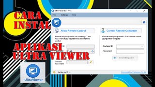 Cara Download dan Instal Aplikasi Ultra Viewer [upl. by Raynard694]