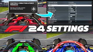 Tom97s F1 24 Game Settings Wheel amp Camera Settings [upl. by Akinuahs218]