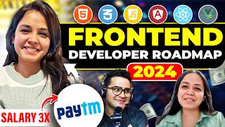 How to Get Hired as Frontend Developer in 2024  Learn Web Development Step by Step Roadmap 2024 [upl. by Rombert]