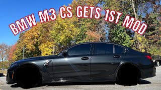 First Mod on the 2024 BMW M3 CS [upl. by Sheepshanks352]