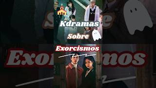 3 KDRAMAS SOBRE EXORCISMOS ⛪🎬kdrama shorts short shortvideo subscribe shortsvideo coreano [upl. by Reade]