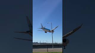 KLM 100 Years Livery 78710 Landing at LAX [upl. by Mroz]