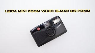 LEICA mini zoom VARIO ELMAR 3570mm Alternative to Yashica T4 [upl. by Nimajeb454]