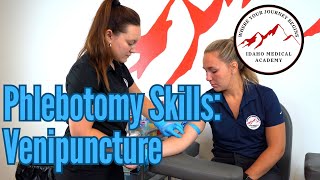 Phlebotomy Skills  Venipuncture [upl. by Trebmer84]