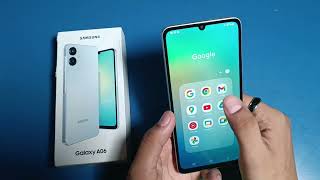 Samsung galaxy A06 unboxing and review  Face unlock good camera phone [upl. by Egedan]