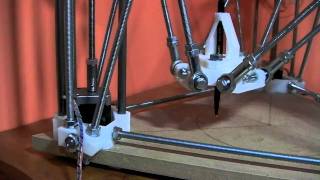 Helium Frog Delta Robot  First Steps [upl. by Tteve]