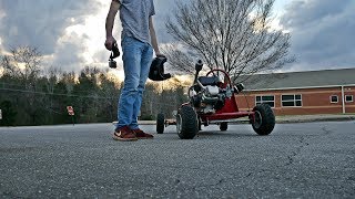 Can our modified predator 212cc hit 50mph [upl. by Ania]