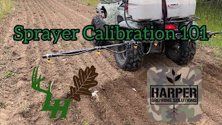 Sprayer Calibration 101 [upl. by Lurie]