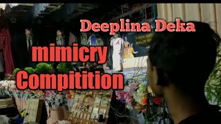 mimicry  Dibrugarh University Youth festival 2022  deeplina deka  Bhukhan pathak [upl. by Muraida]