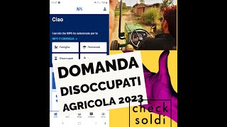 domanda disoccupazione agricola controllo online soldi 2023 app INPS mobile ਐਪਲੀਕੇਸ਼ਨ ਚੈੱਕ ਔਨਲਾਈਨ [upl. by Issim331]