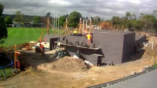 Neale Daniher Pavilion Building Update April amp May [upl. by Ainwat]