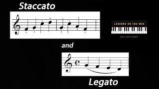 Staccato and Legato What they Look Like and How to Play Them [upl. by Alleynad]