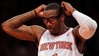 Amare Stoudemire Checks In at MSG [upl. by Vaughan]