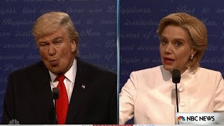 SNL takes on the third presidential debate [upl. by Jaime]